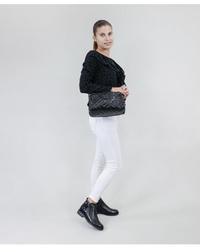 Black Case of Lady Tiracolo Padded