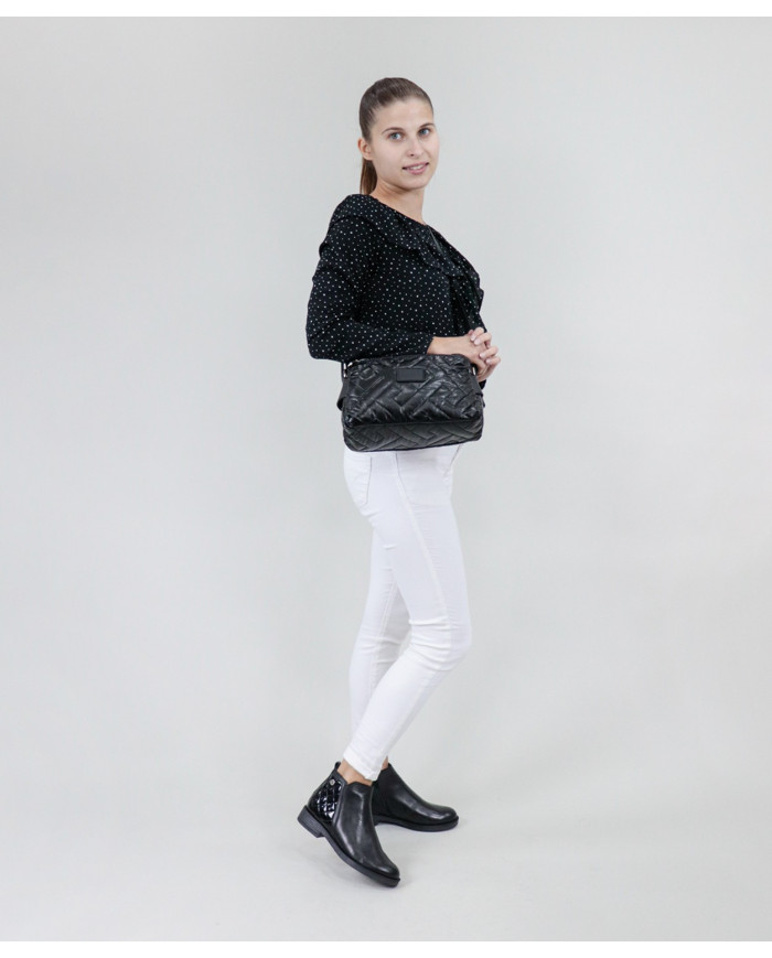 Black Case of Lady Tiracolo Padded