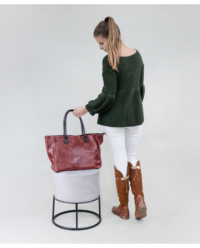 Mala Castanha de Senhora Shopper