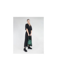 Lady's Green Bag with Oranges