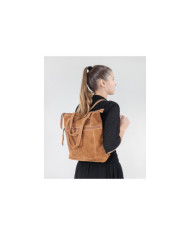 Ladies Camel backpack in Skin
