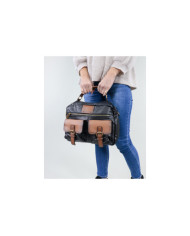 Mala negra de Lady con múltiples particiones