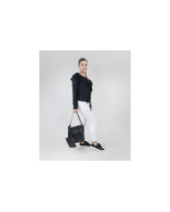 Lady's Black Mala with Multiple Partitions