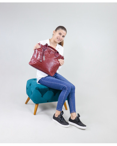 Bolsa de Oro de la señora roja