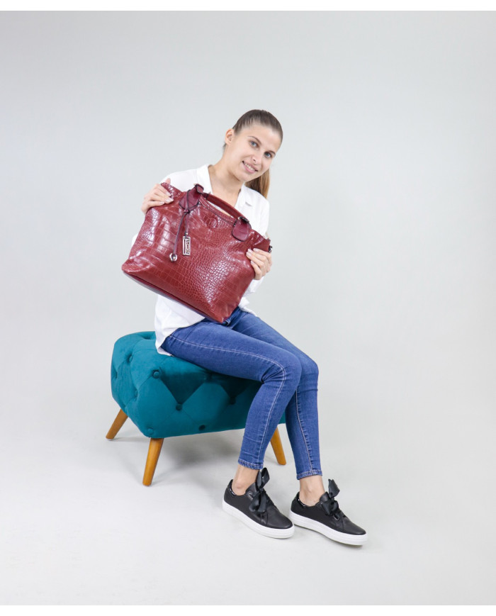 Bolsa de Oro de la señora roja