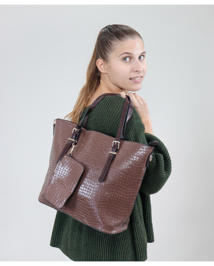 Lady's Chestnut Bag with Bag