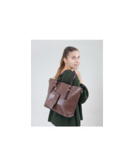 Mala Castanha de Senhora com Bolsa