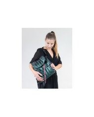 Mochila verde de las mujeres