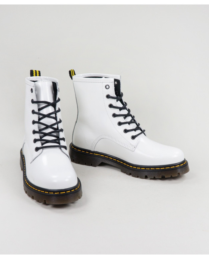 Botas militares de mujeres Ginova en Skin