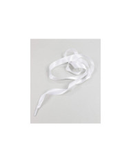 Atacadores de Cetim Pequenos Branco