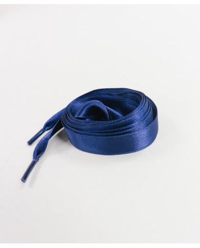 Atacadores de Cetim Grandes Azul