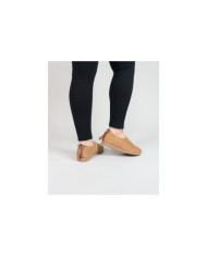 Pantufas Ginova Femininas de Pelo com Fecho