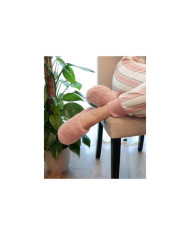 Zapatillas de habitación de damas en Pelo