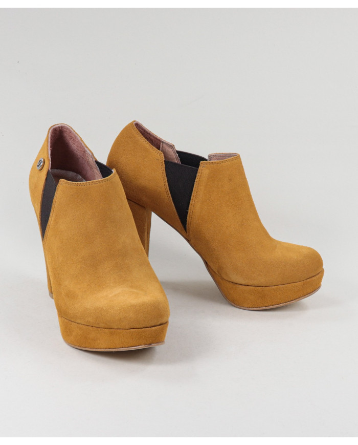 Camel de Senhora Botins with Elastics Ginova