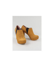 Camel de Senhora Botins with Elastics Ginova