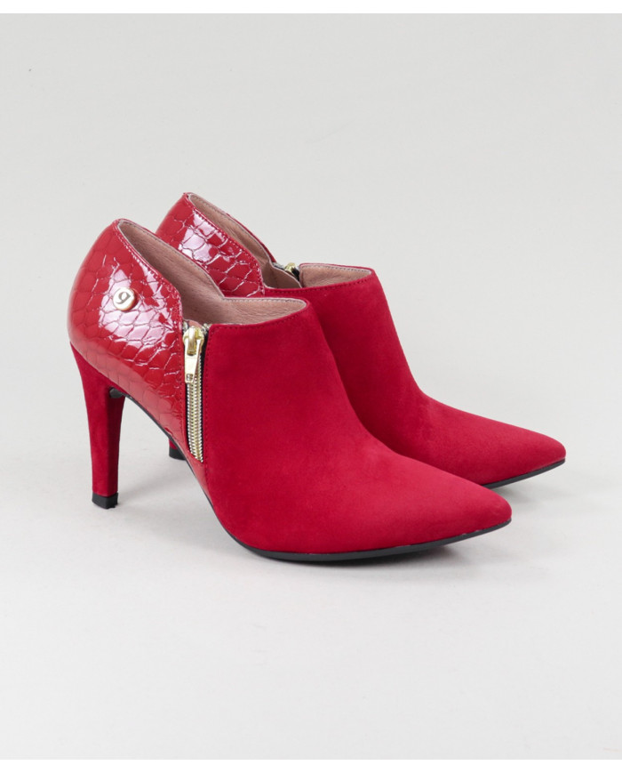 Red Ginova Buttons with Fecho