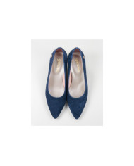 Stilettos Blue of Senhora de Tacão Baixo Ginova