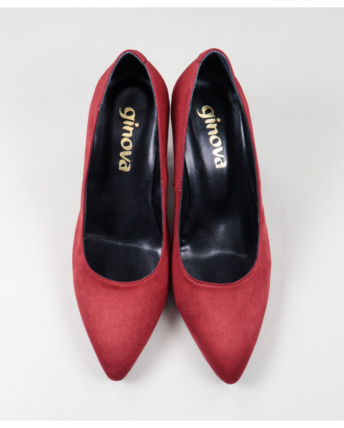 Zapatos de mujer en sencillo Ginova Cortando Bico
