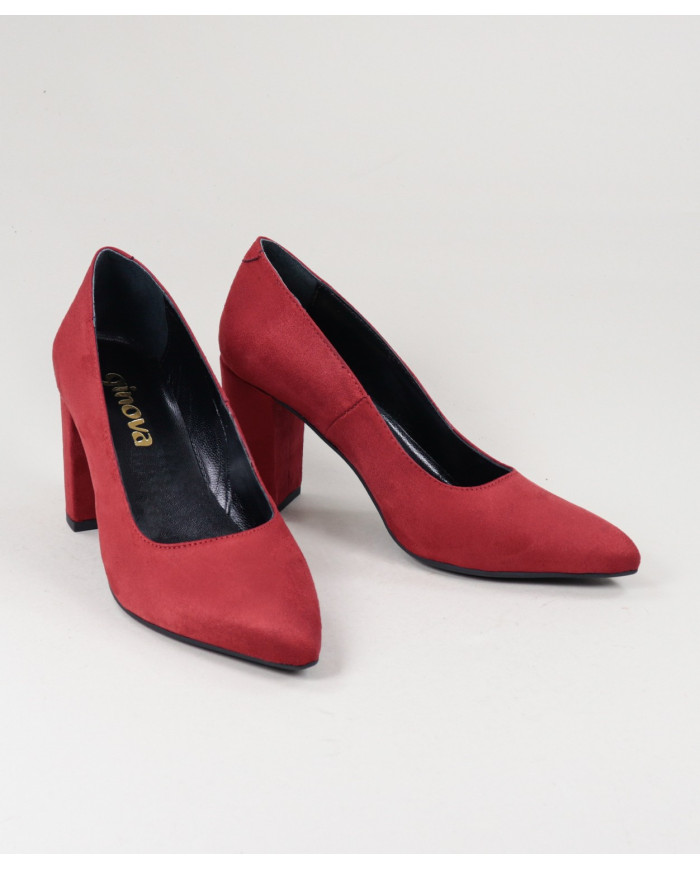 Zapatos de mujer en sencillo Ginova Cortando Bico