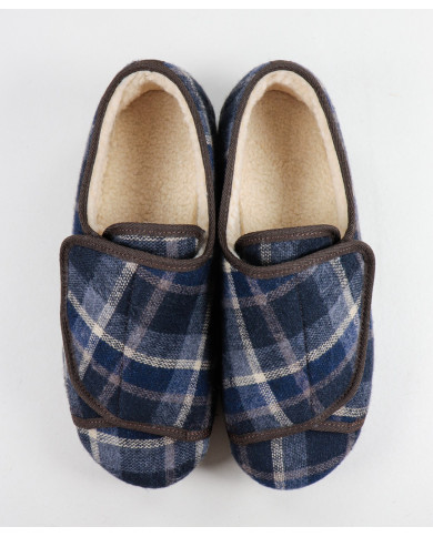 Pantufas en Chest Gray con porcelana interior