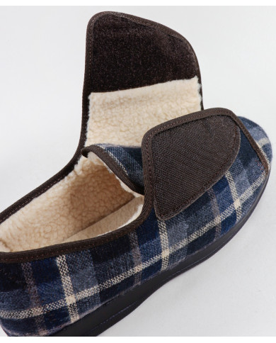 Pantufas in Chest Gray with Inner Porcelain