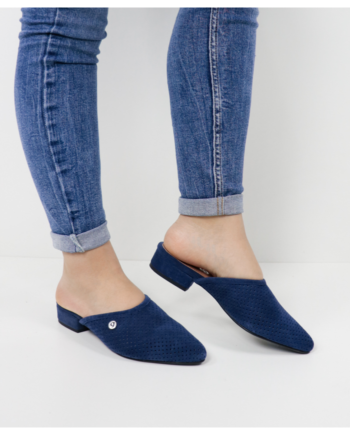 Mules Ginova de Senhora Perforated