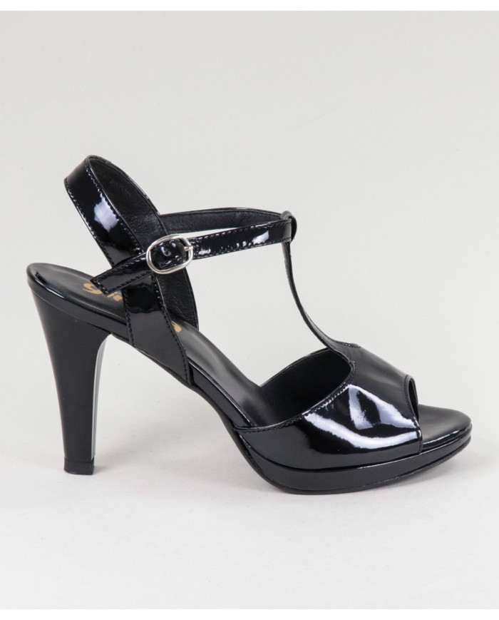 Sandalias de Senhora Ginova en Verniz