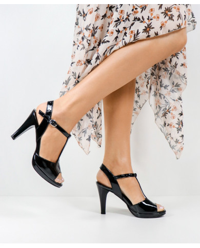 Sandalias de Senhora Ginova en Verniz