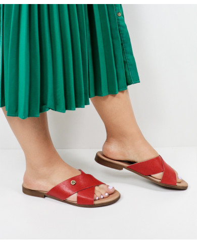 Ms. Ginova Slippers with Skin Strip