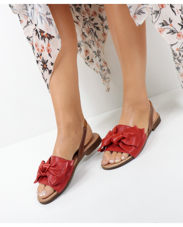Sandalias de Senhora Ginova con Laço
