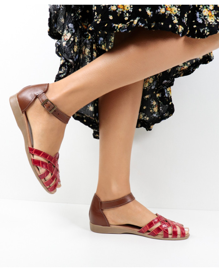 Sandals by Senhora Ginova in Skin