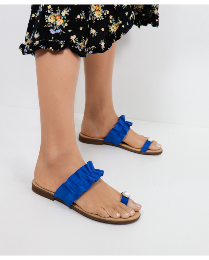 Ms. Ginova Zapatillas con Franzido