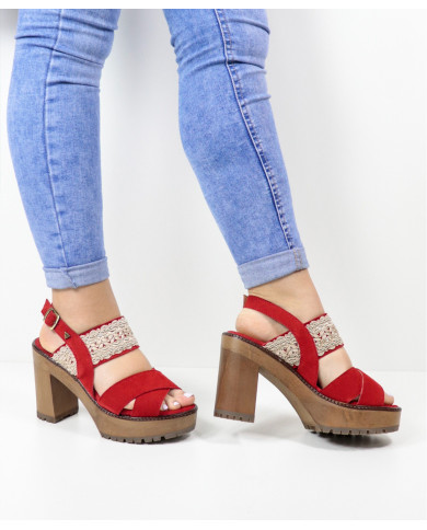 Sandalias de Senhora Ginova con Lace