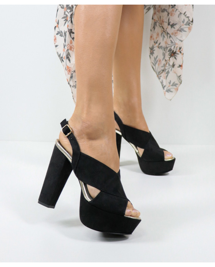 Sandalias de Lady Crossing the Ginova Compensated Front