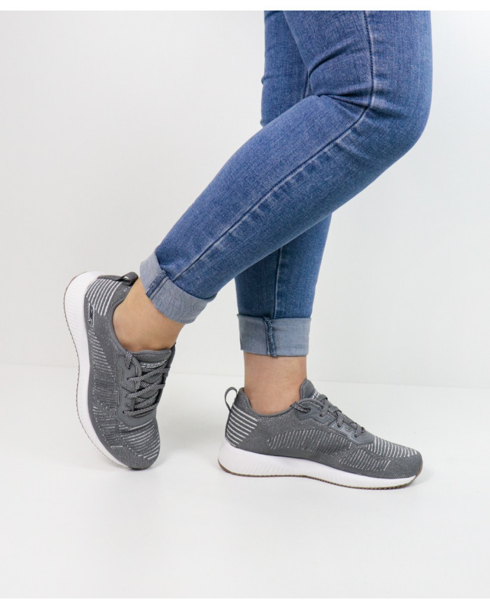 Cinzas Skechers Glam League shoes