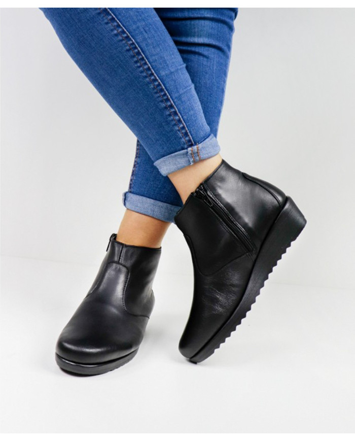 Botas Mujer Cómodas con Cremallera Ginova