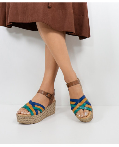 Sandalias de Senhora Ginova de Plataforma