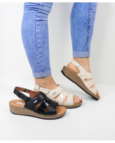 Sandalias Lady Ginova con tira ajustable