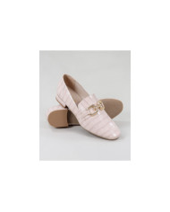 Rase shoes Nude Ginova With Metalic Apply