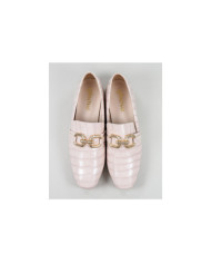 Rase shoes Nude Ginova With Metalic Apply