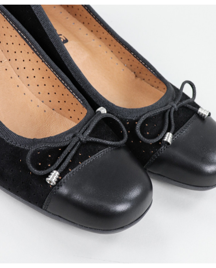 Pretas de Mulher Ginova Perforated with lace