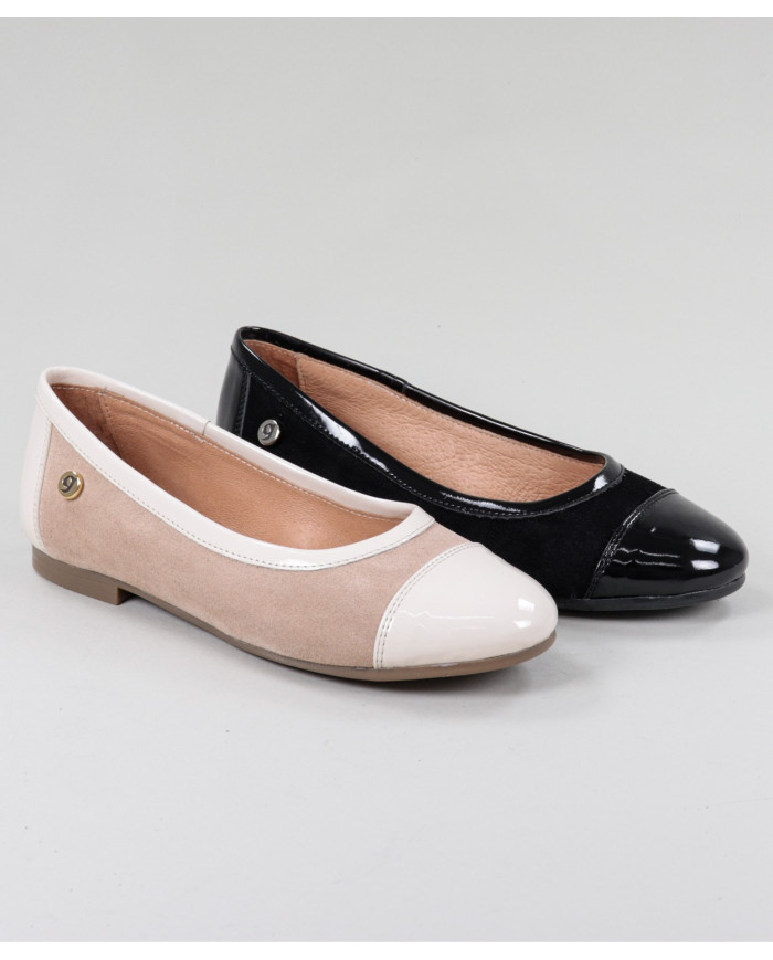 Ginova Mujer Sabrinas con Rebordo Envernised