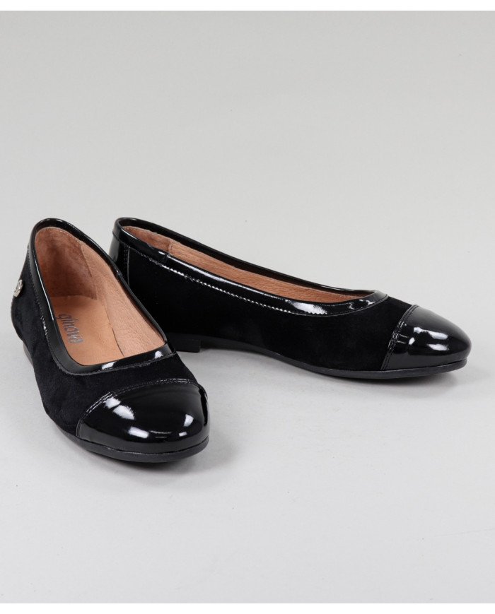 Ginova Mujer Sabrinas con Rebordo Envernised