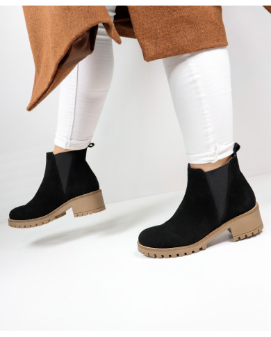 Ginova Women's Boots with Elastic