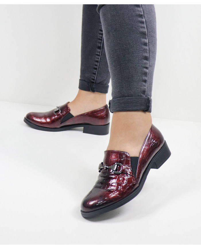 Sapatos Feminino Ginova com Aplique Metálico