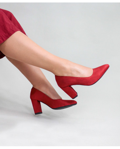 Zapatos de mujer en sencillo Ginova Cortando Bico