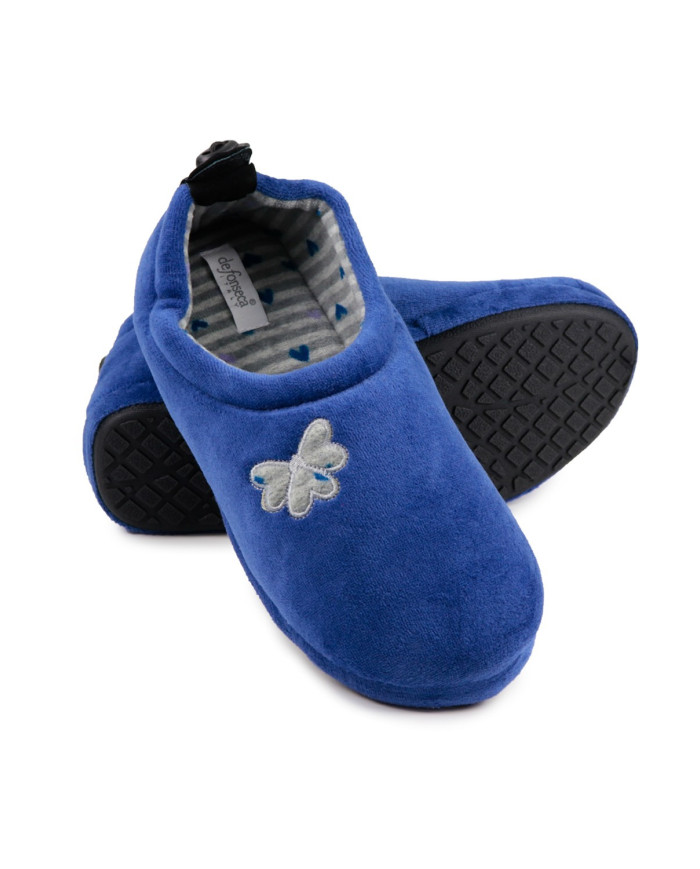 Pantufas de Mulher DeFonseca Azuis