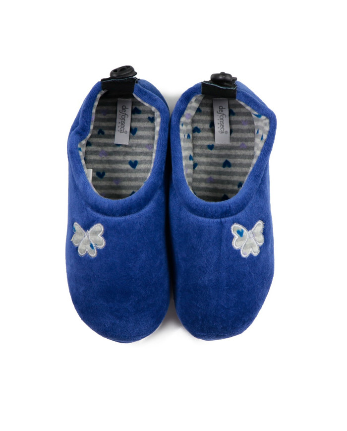 Pantufas de Mulher DeFonseca Azuis