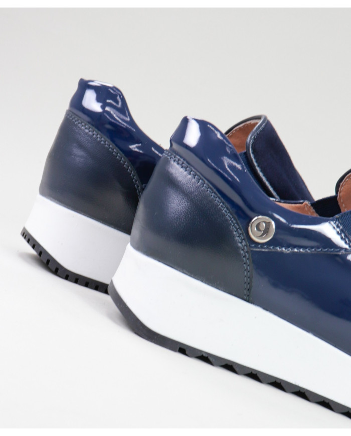 Zapatos Ginova con elástico en los laterales