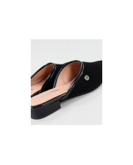 Mules Pretos Ginova de Senhora com Rebordo
